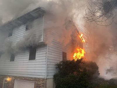 Oak Hill Ave - House Fire - 11/12/22