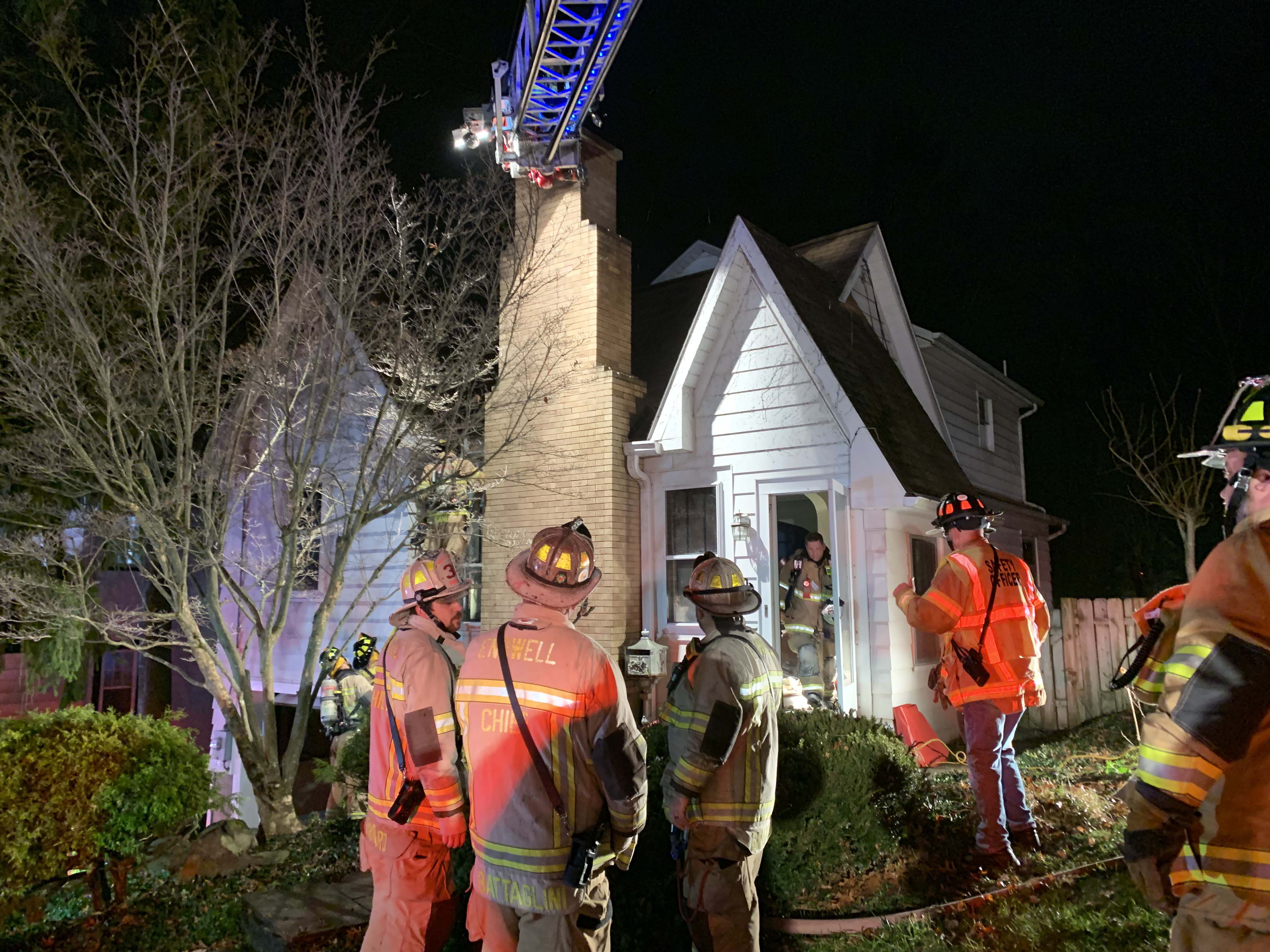 Assisted Endwell Fire with a House Fire on 12/19/2023.